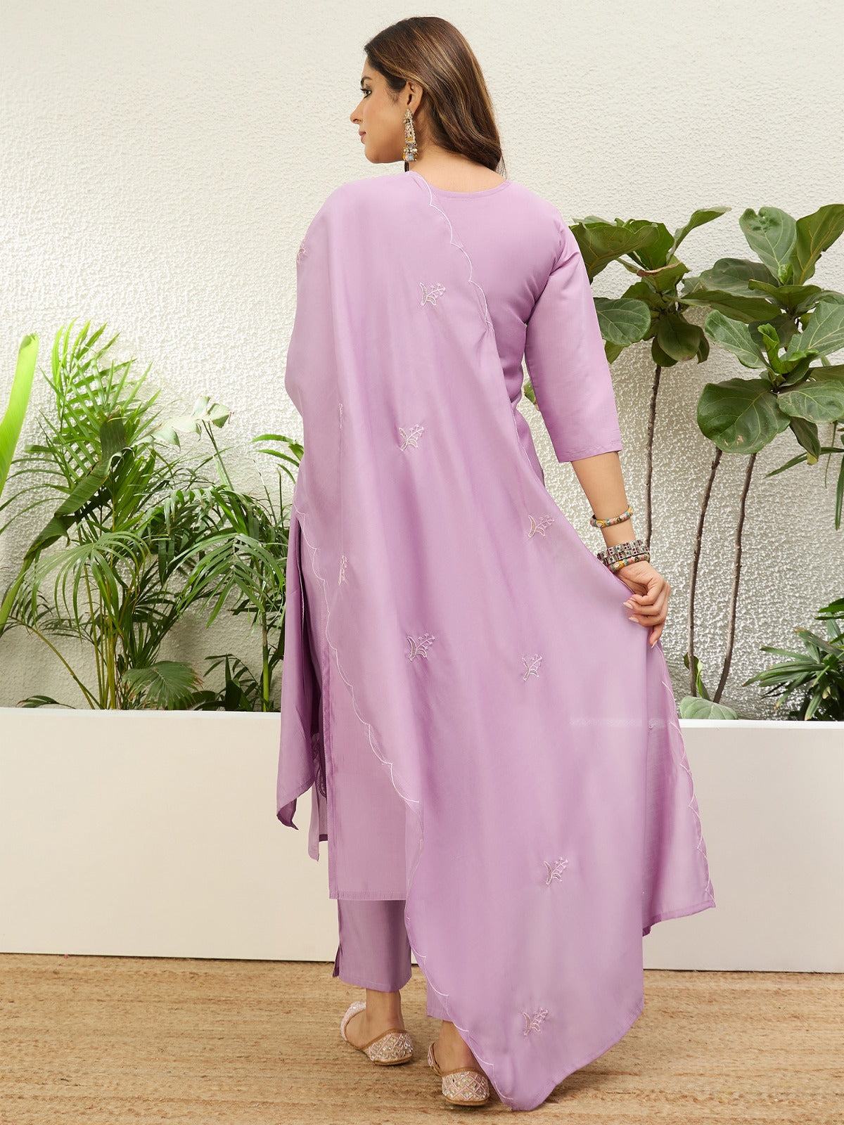 Women's Traditional Kurta Pant Set with Dupatta